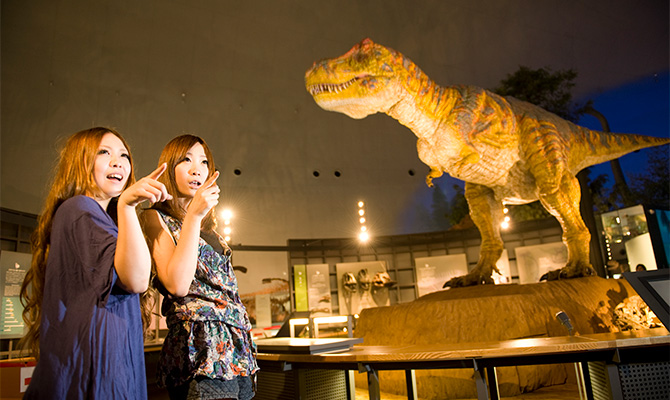 「恐竜博物館」の入場チケット進呈！