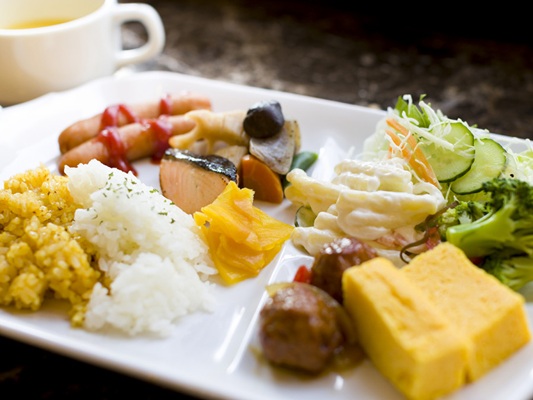 朝食一例