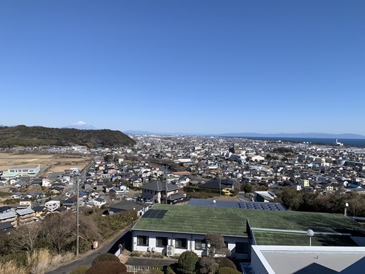富士山・駿河湾を望む高台にあります 富士山・駿河湾を望む高台にあります