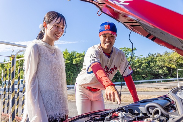 社会人硬式野球部の選手が指導員! 社会人硬式野球部の選手が指導員!