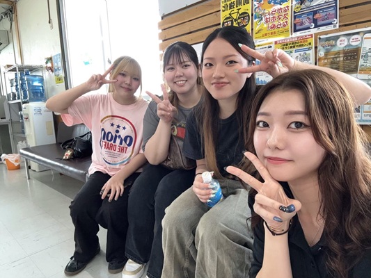 教習生とパシャリ📷