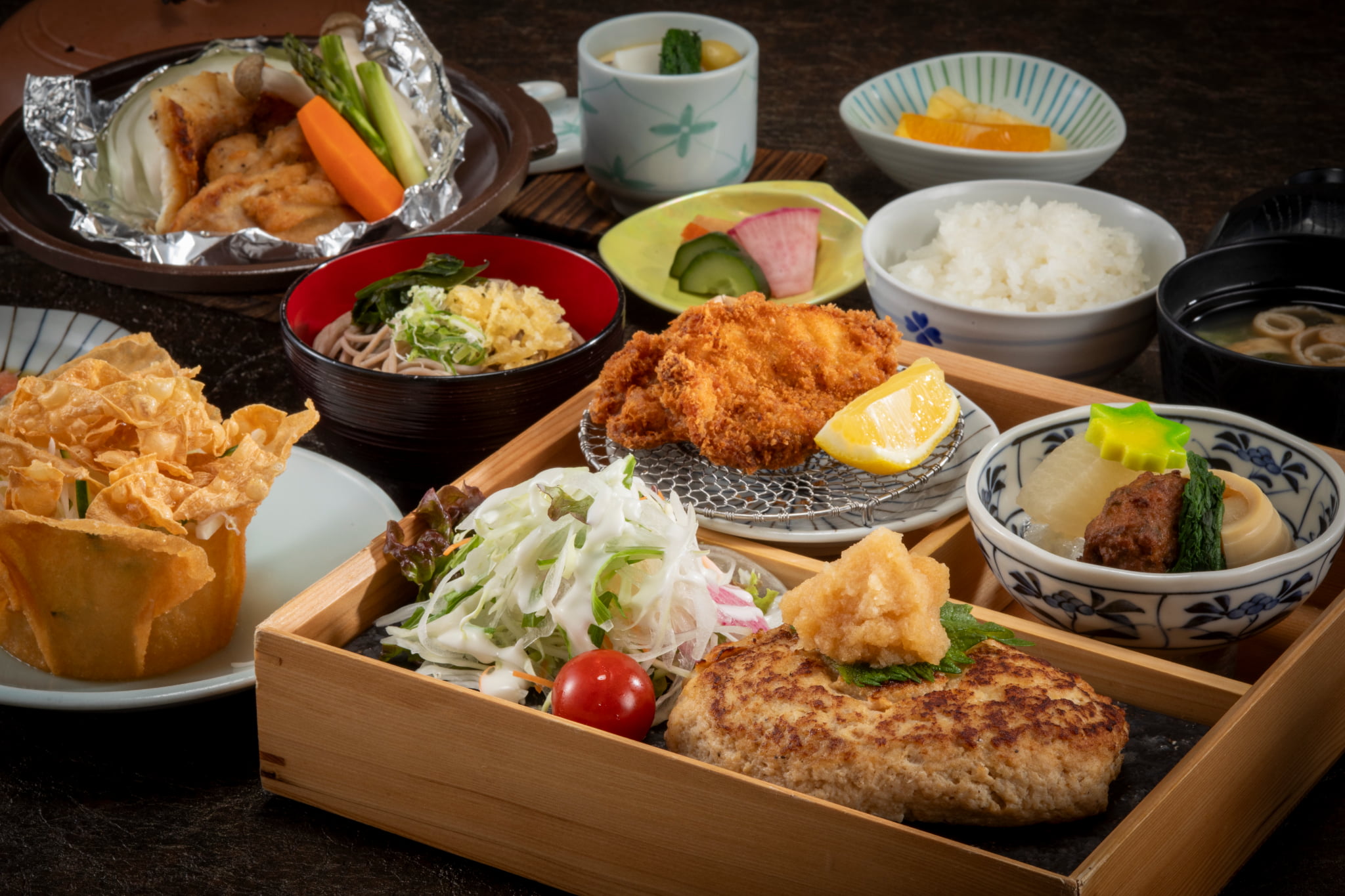 夕食プラン一例